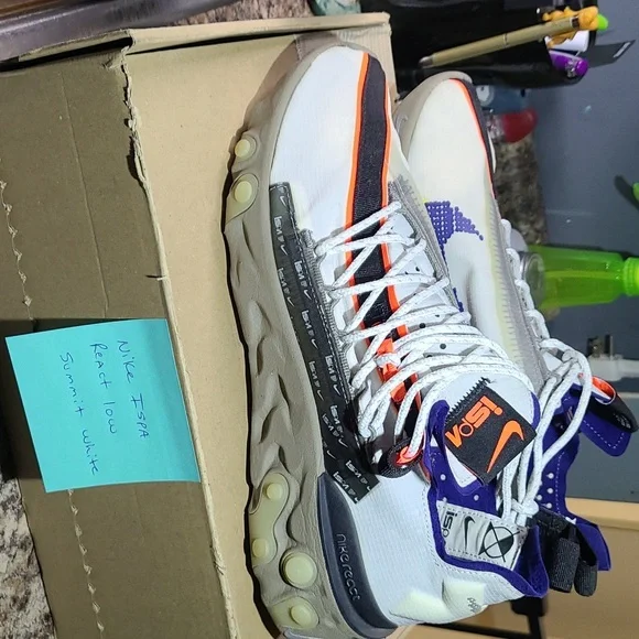 Nike ISPA react low summit white - Picture 3 of 8